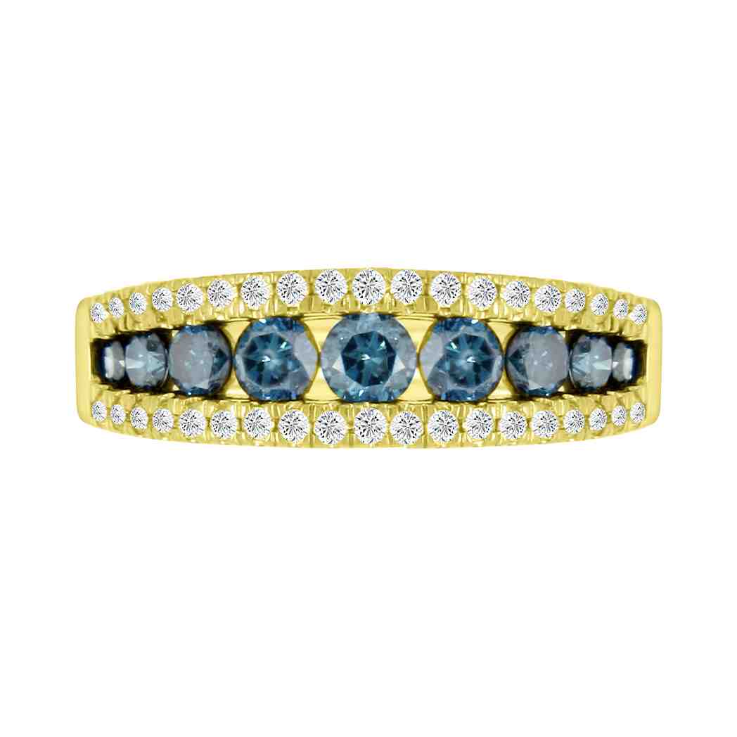 Color Stone Half Band LR11012A